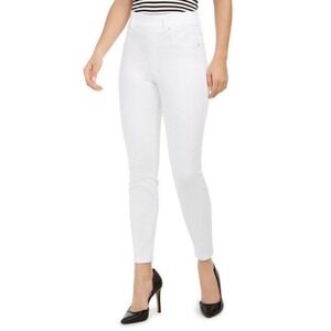 Spanx White Pull On Skinny Jeans Size Medium NWT‎
